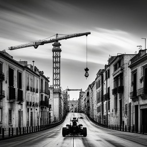 Racing cranes